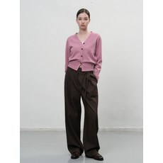 브랜드정품 제너럴아이디어 GENERALIDEA GNRL 에센셜 가디건 ROSE WBD3L04503 252580