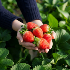 [산지직송] 특등급 크기 대왕 딸기 복숭아향 논산 킹스베리, 1세트, 실속형 350g