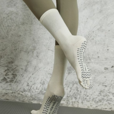 요가 양말 논슬립 발가락 여성 필라테스 양말 중목 피트니스 통기성 수련용 미끄럼 스포츠 운동 흡수 방지, 다크그레이