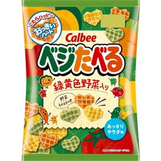 [베지 타베루] 칼비 베지 타베루 담백한 샐러드 맛 50g × 12 봉지 11366, 1개