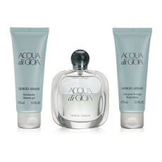 조르지오아르마니 아쿠아 디 조이아 오 드 퍼퓸 스프레이 50ml + 샤워 젤 75ml 바디 로션 3종 세트, 1개