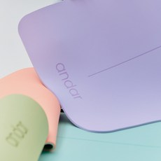 안다르 ANDAR 릴렉스 에어소프트 요가매트 8mm EJFMT-01 221139, F, 1개, 로즈 핑크[EJFMT-01IPK]