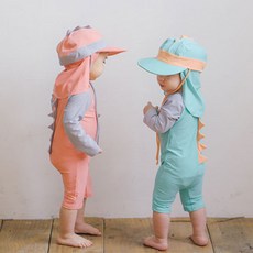 조이멀티 아동용 뿔공룡 래쉬가드