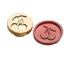 초대장 봉인 스탬프 도장 문양 황동 2.5cm 1개 B, No.13