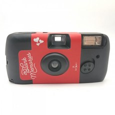 일회용 필름 카메라 코닥 감성 아날로그 레트로 스타일 학생 선물용 컬러 필름 포함 포인트 앤 슛 카메라 빈티지 디자인, 8개, 블랙 8개 탈탄 롤