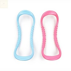 요가기구 아치형 돌기 요가링, 블루