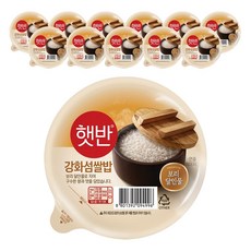 CJ햇반 강화섬쌀밥 200g 12개입, 2.4kg, 1개