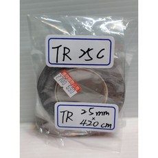 KREX 公路車 無內胎襯帶 TR 無內胎用襯帶 公路車專用黏貼式襯 25mm*420cm 補胎液, 1個, 25mm無內胎襯帶*1卷