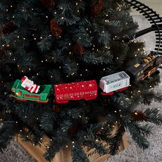 聖誕樹裝飾品 中型火車, 混合色, 89cm, 1個