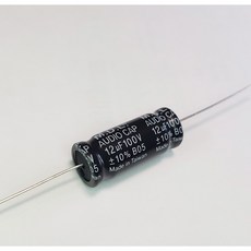 M.D.L. 無極性電解電容 適用於音響中低音分音器升級, 12uF100V 13mm*32mm