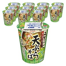 Maruchan 美味濃厚日式高湯 30%減鹽 炸物蕎麥麵, 12個