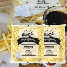 맥케인 슈스트링 막대감자 냉동감자 2kg, 2개
