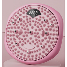 3IN1 다기능 지압 트위스트 업그레이드 발지압 스텝퍼 허리 스트레칭 발바닥 지압 마사지판, 핑크색, 1개