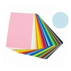 접착 칼라펠트 파스텔연하늘 꾸미기재료 접착식 미술재료