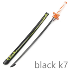 코스프레 검 일륜도 칼 목검 42종 75cm 104cm 거치대 포함, 12_쿄쵸 시노A M-75cm