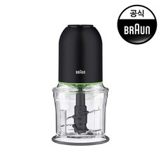 브라운 스테인레스 4중날 얼음분쇄 다지기 쵸퍼 CH3011BK, 단품