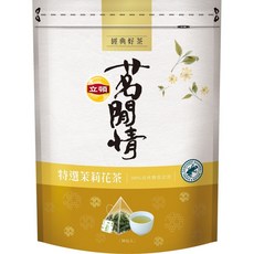 立頓 茗閒情 特選茉莉花茶 三角立體茶包 36入/袋, 1個, 茉莉花茶(2.8gX36包/袋)