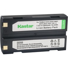 Kastar D-Li1 Battery 4-Pack Replacement for Trimble 29518 46607 52030 54344 38403 5700 5800 92600, 1-PACK