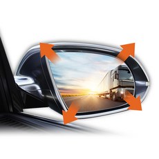 옵틱글래스 BMW ix5 광각 사이드 와이드미러, 1세트