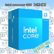 皮老闆3C CPU intel processor 300【2核/4緒】