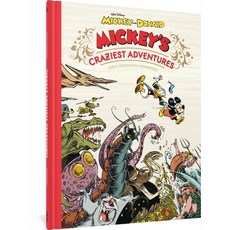 (영문도서) Walt Disney's Mickey and Donald: Mickey's Craziest Adventures Hardcover, Fantagraphics Books, English, 9781683969266