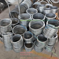 鍍鋅法蘭帶鋼法蘭 管道專用角鐵法蘭 風管圓法蘭 工業級碳鋼, 450 1.4厚,20個