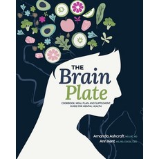 (英文圖書)The Brain Plate: Cookbook Meal Plan and Supplement Guide for Mental Health 平裝版, Brain Plate, 英文