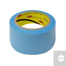 3M 종이 내열 마스킹테이프 48mm x 40M 고열 산업용 페인트