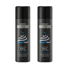 도루코 프로 모이스처 쉐이빙젤 쉐이빙 면도 쉐이브 거품 폼 크림 젤, 2개, 210ml