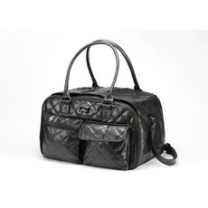 《百嬌客 Petique》The Lux 霧面菱格紋寵物提袋 尺寸 48x25x28cm 承重 15公斤, 1個