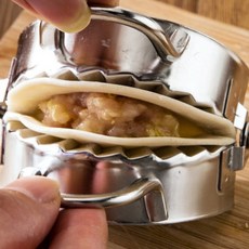 스텐 만두 접기 만들기 제조기 만두틀 9.5cm, 1개