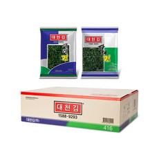 [416] 대천김 혼합김 재래 10봉 + 파래 10봉, 단품, 단품