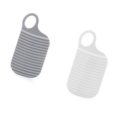 정군 실리콘 빨래판 미니빨래판, 그레이, 그레이