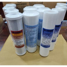 V.G.WATER 10吋濾心組合 除氯活性碳與PP濾芯, 1個