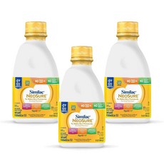 Similac NeoSure Premature Infant Formula 씨밀락 네오슈어 옵티그로 유아 분유 946ml, 3개