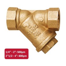 ITAP Y型過濾器 黃銅材質 PN20, 1個, Y型過濾器3/8"
