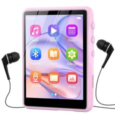 MP3 플레이어 블루투스 음악 플레이어 휴대용 터치 364GB 스크린 4인치