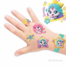 로랑마켓 타투 스티커 초롱핑 일회용문신 일회용타투 페이스스티커