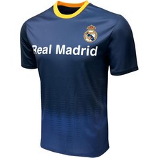 레알 마드리드 승화 로고 폴리 사커 저지와 호환되는 콘 스포츠맨 - 네이비, Real Madrid, Large