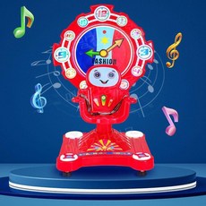 회전 관람차 키즈카페 펜션 놀이기구 회전의자 놀이터 키즈, B. 빨간 관람차, 1개