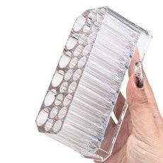 튼튼한 뷰티 솔 진열대 투명 13cm 단품 코스메틱 색조 눈썹 아이라이너 거치대 홀더, 1개