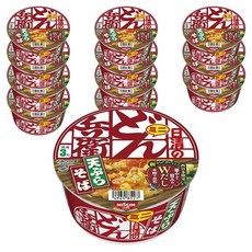 日清 Donbei 迷你炸物蕎麥麵 46g, 12個