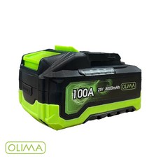 OLIMA M平台工具電池 21V 30A 2500mAh / 60A 5000mAh, 1個, 100A 8000mAh(一年保固, N/A