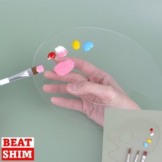미술전용 미니 아크릴 팔레트 파레트