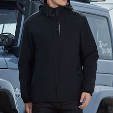 衝鋒外套 三合一連帽外套 登山服 防風夾克 男款 6268