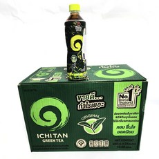 [태국] ICHITAN 이치탄 그린티 오리지날 / GREEN TEA ORIGINAL FLAVOURED 할랄 HALAL 소비기한2025.03.14, 24개, 420ml