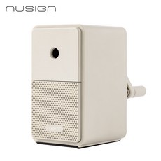 누사인 5단 심조절 연필깎이 소재 업그레이드 오토피드 기능 수동 연필깍이 NS077, 그레이, 1개