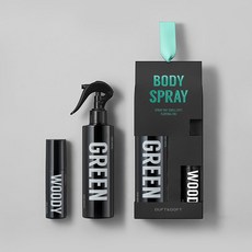 더프트앤도프트 바디스프레이 세트 헤이지그린250ml+클린우디50ml, 1개