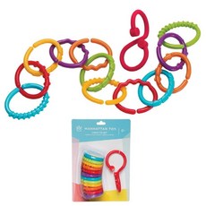 장거리 여행 차량용 걸이 치발기 첫놀이감 조카 생일, 1개