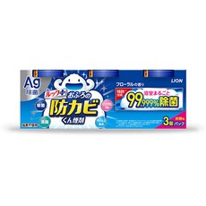 라이온 LION 루크 목욕탕 욕실 곰팡이 방지 훈증제 꽃향기, 1세트, 1kg